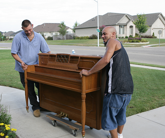 Why does a piano need to be tuned after being moved?