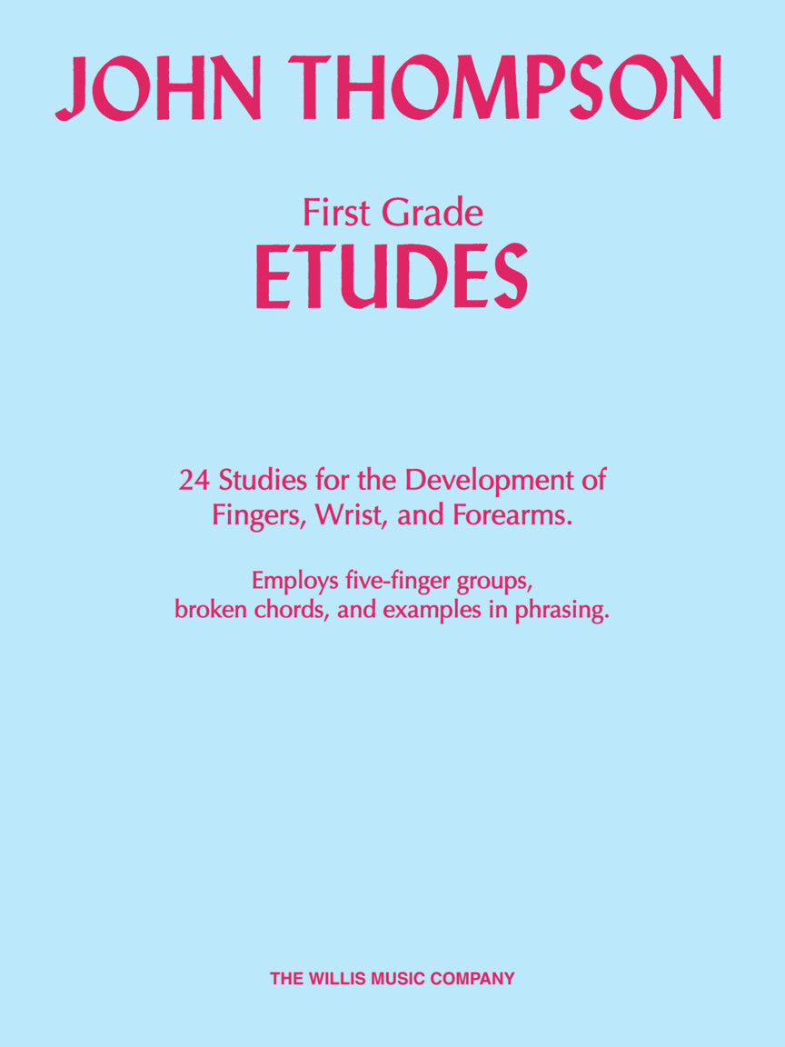 John Thompson First Grade Etudes | 24 Studies