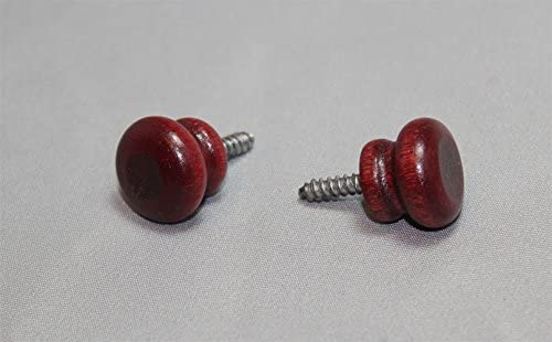 Wood Piano Desk Knobs 11/16" - Walnut, Red Mahogany or Unfinished