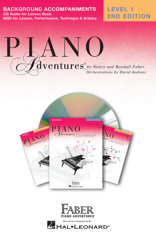 Level 1 – Lesson Book CD – 2nd Edition Piano Adventures®