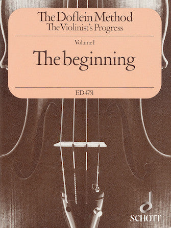The Doflein Method Volume 1: The Beginning