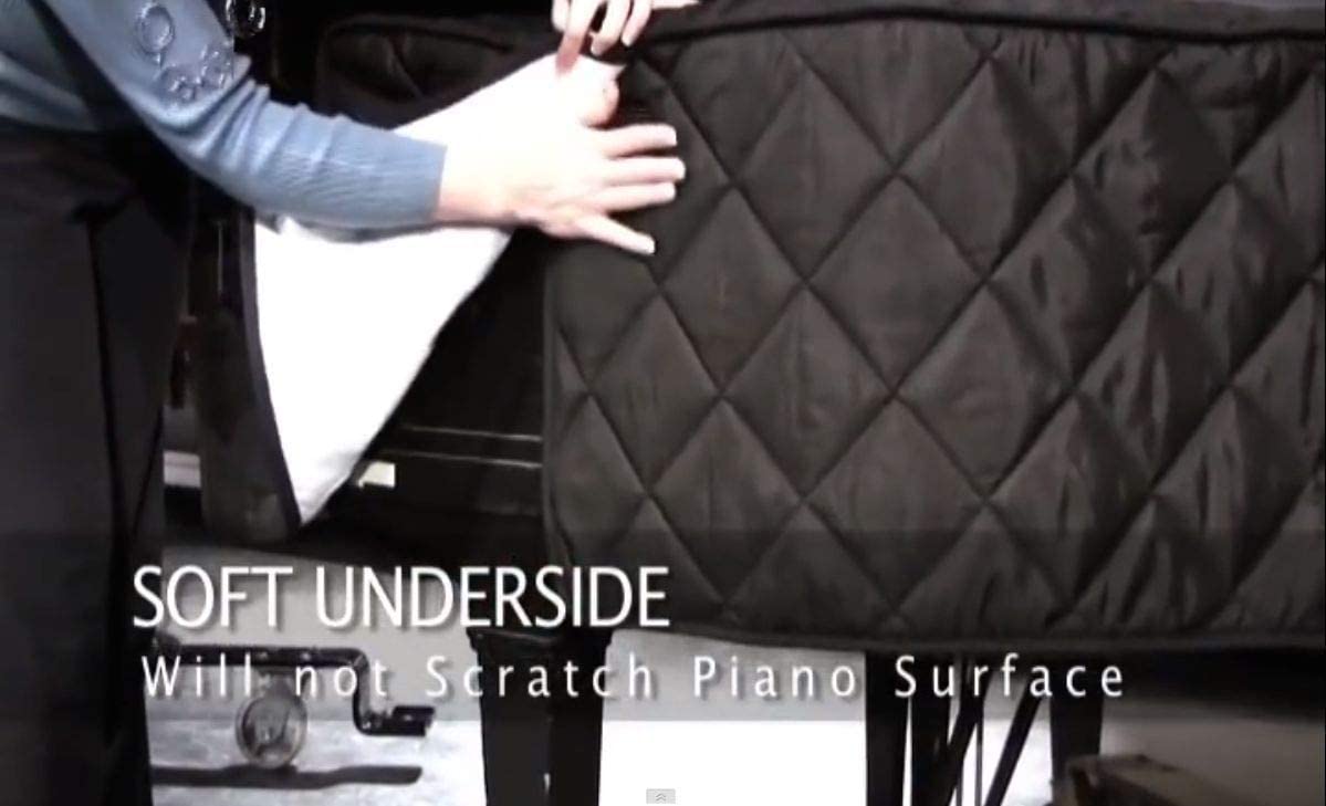 Steinway Grand Piano Cover with Embroidered Logo