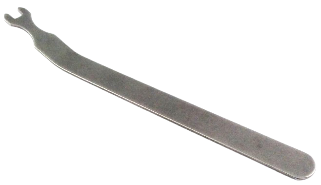 Angled Piano Capstan Screw Wrench | 3/16" Wide Opening