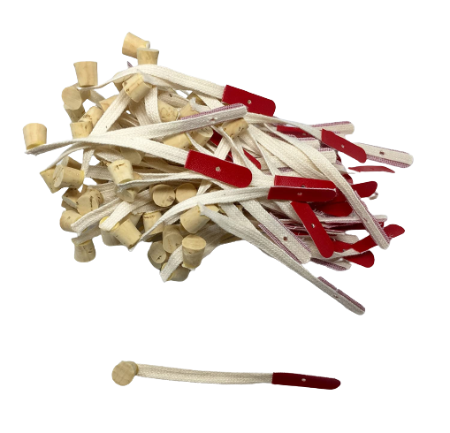 Piano Bridle Straps - Cork Style - Choose Size Small, Medium or Large Corks