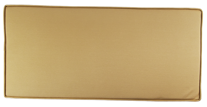Piano Bench Cushion ~ Chamois Tan Color | Choose Size & Thickness