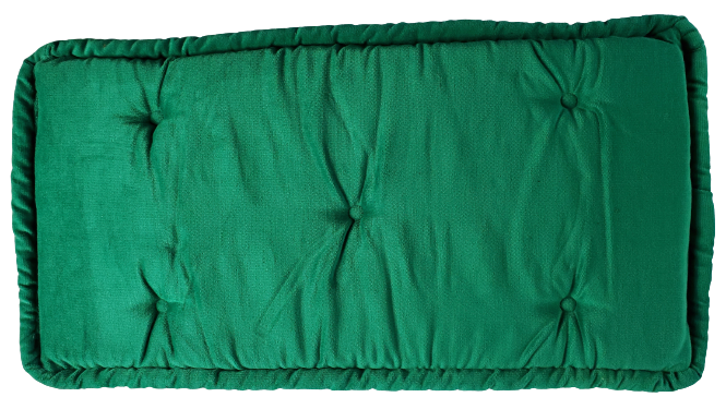 Emerald Green Piano Bench Cushion Pad 12.75" x 25" x 1" | Same Day Shipping