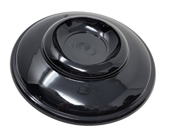 Piano Caster Cups - Ebony Black - 5-3/8" Diameter | Set of 3