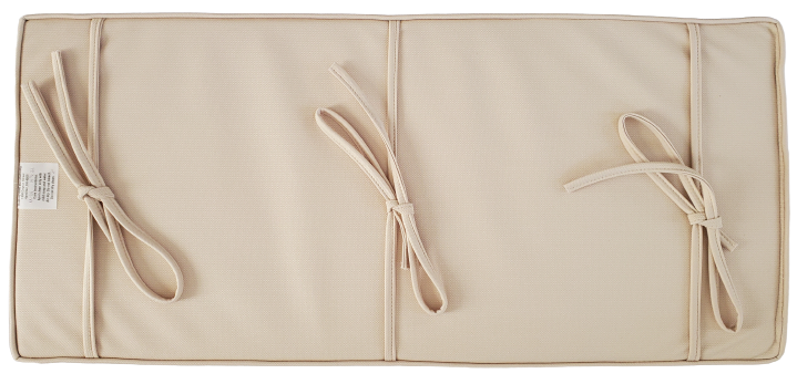 Piano Bench Cushion ~ Pearl Ivory Color | Choose Size & Thickness