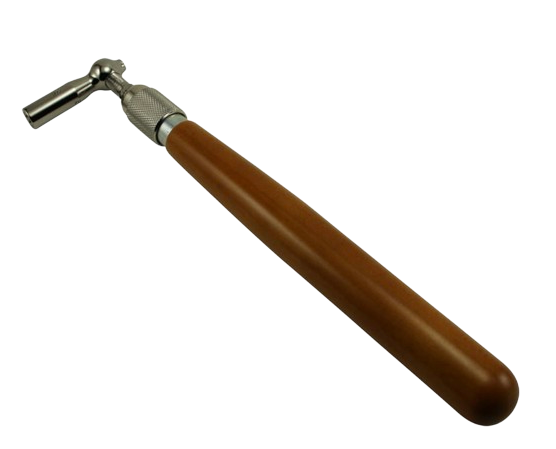 Piano Tuning Extension Lever / Hammer with Hardwood Handle | Choice of Head and Tip