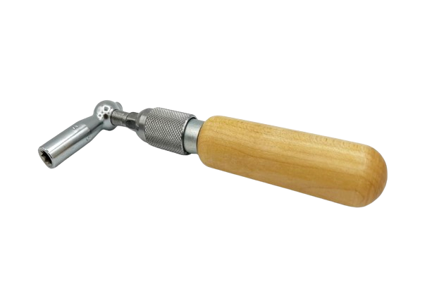 Professional Mini-Extension Piano Tuning Hammer with Hardwood Handle | Choice of Head and Tip