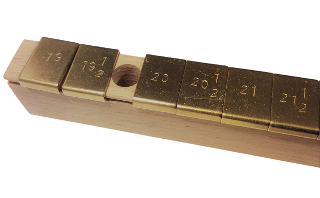 Piano Center Pin Case | Empty or Filled with Center Pins