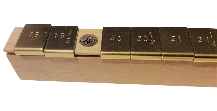 Piano Center Pin Case | Empty or Filled with Center Pins