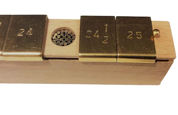 Piano Center Pin Case | Empty or Filled with Center Pins