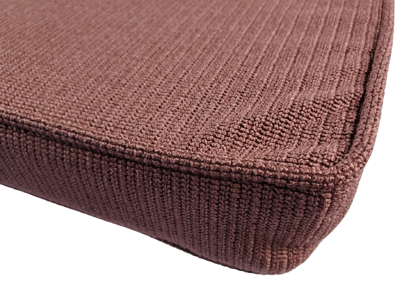 Rosewood Brown Piano Bench Cushion Pad - 14.5" x 33" x 2" - Box Edge Style | Same Day Shipping
