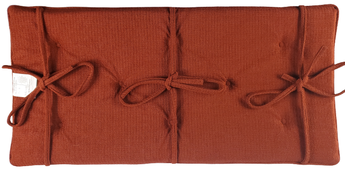 Rust Brown Piano Bench Cushion Pad 15.5" x 32" x 1" | Same Day Shipping