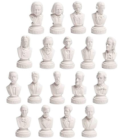Halbe Music Composer Statuettes