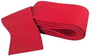 Steinway Stringing Cloth Scarlet Red - 1" or 2" Wide x 52" Long | For Piano Stringing