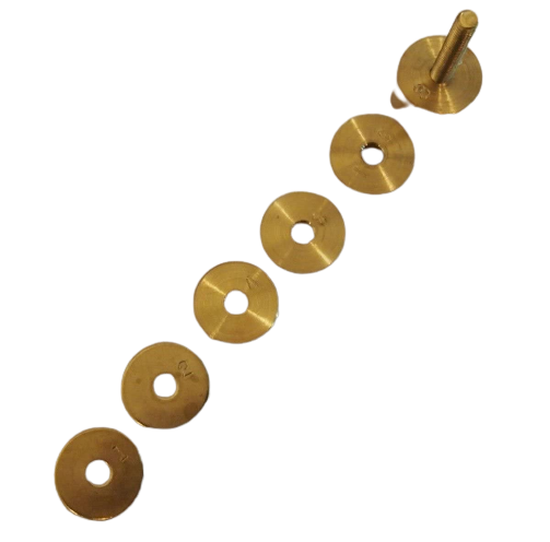 Gram Weights for Measuring Key Weight on Pianos - Solid Brass
