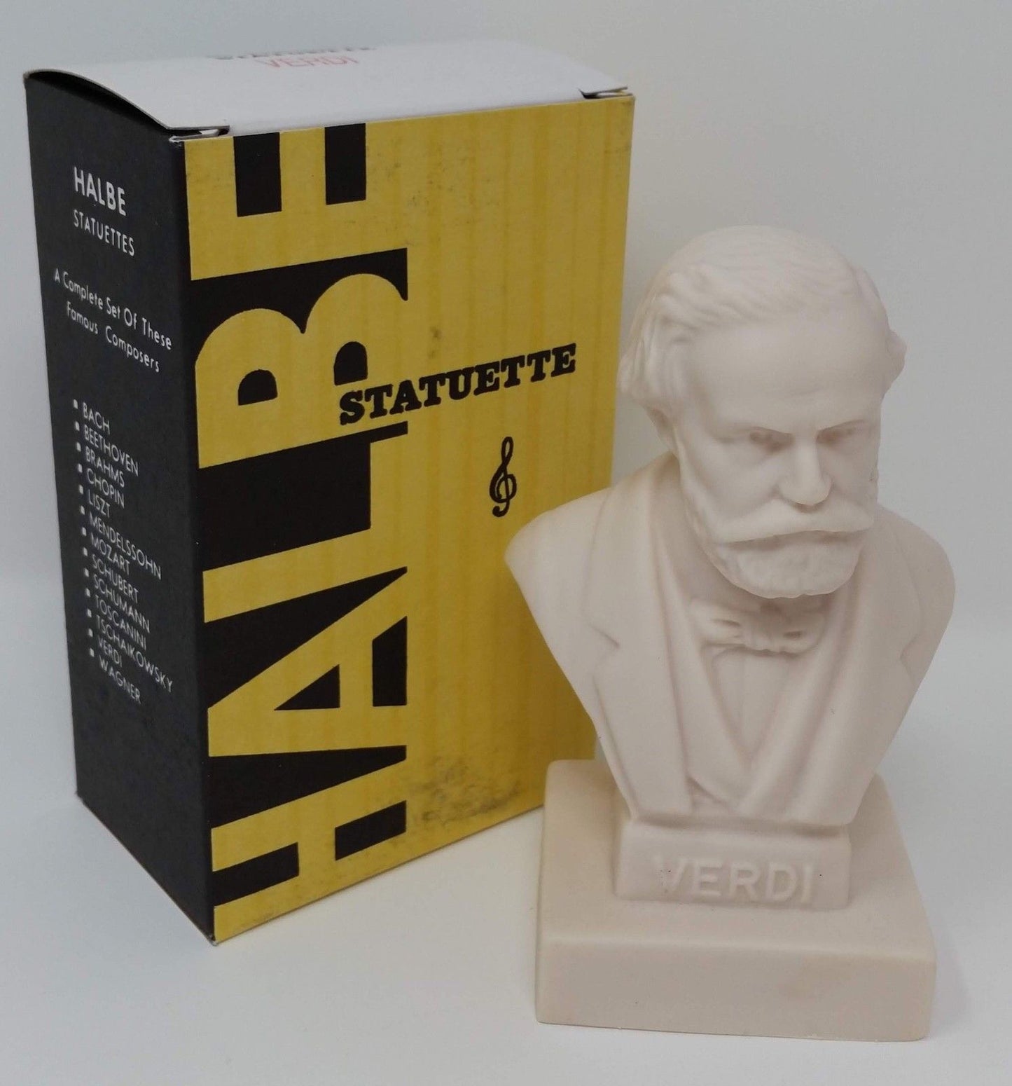 Verdi Halbe Composer Statuette