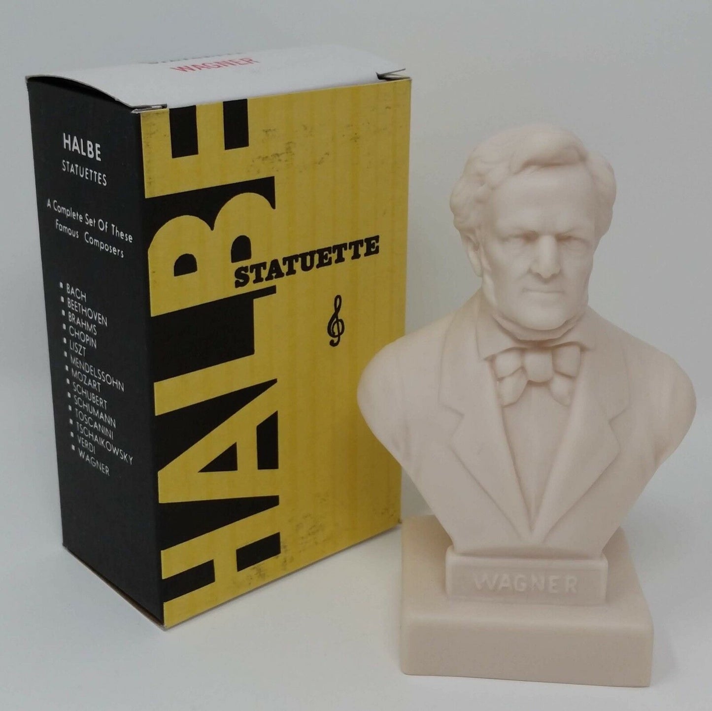 Wagner Halbe Composer Statuette