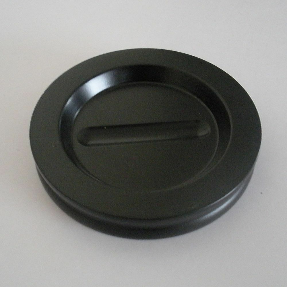 Jansen 4-1/2" Solid Wood Piano Caster Cups Ebony Satin