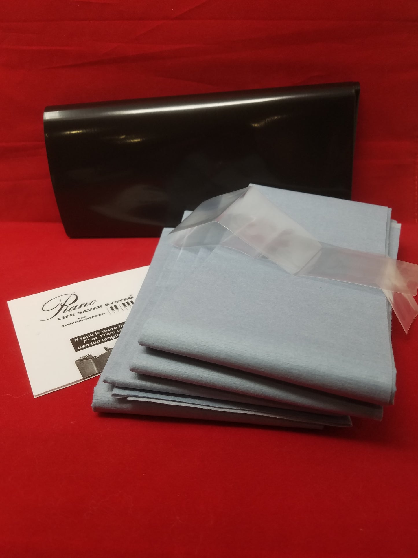 Dampp Chaser Piano Humidifier Pad Set - 4 Pads, Tank Liner and Clean Sleeve