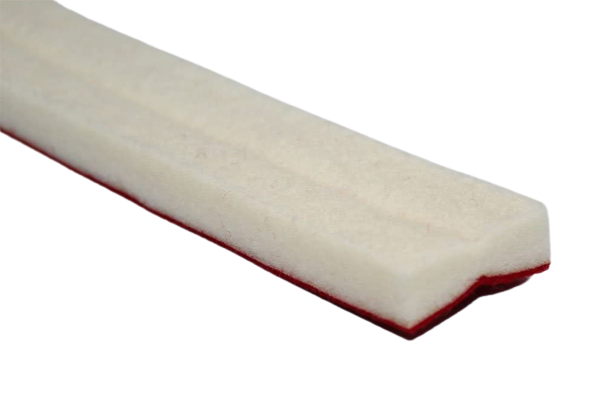 Upright Piano Treble Damper Felt - Creased - 19" Strip