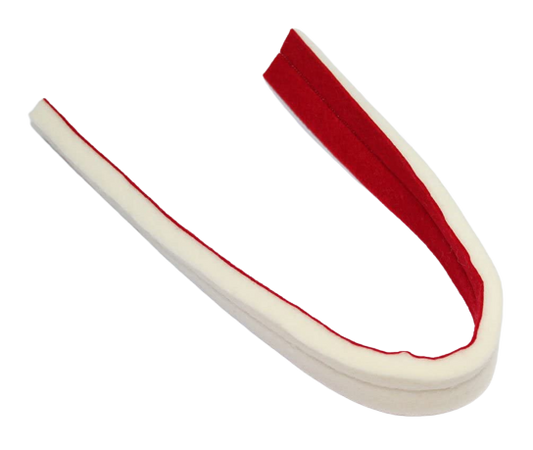 Upright Piano Treble Damper Felt - Creased - 19" Strip