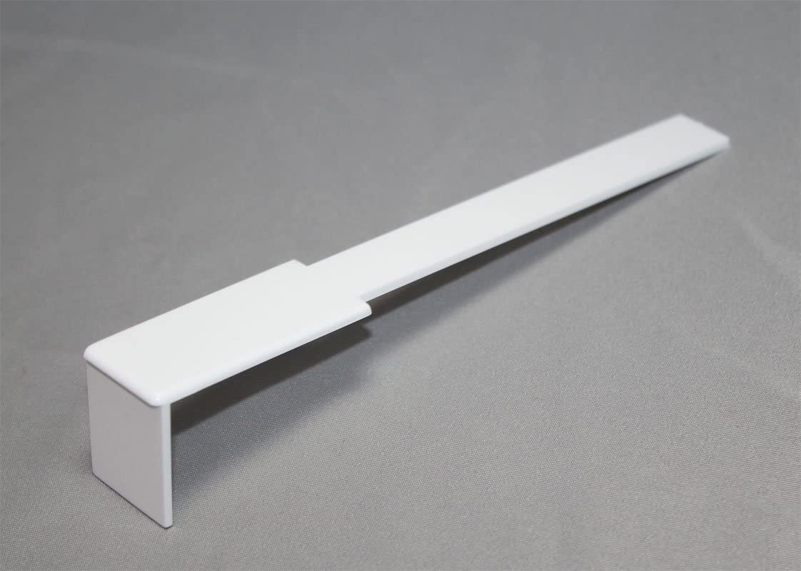 One Octave German Piano Keytops with Attached Fronts for Keytop Replacement