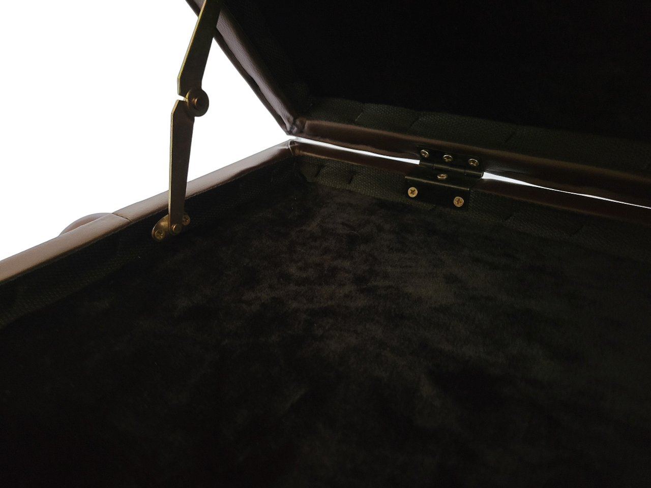 Woodmaster Adjustable Artist Piano Bench with Storage | Tufted Seat | Same Day Shipping