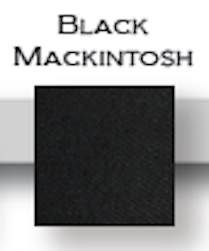 Grand Piano Cover - Black Mackintosh - Fits Grand Pianos 6'5" to 6'9"