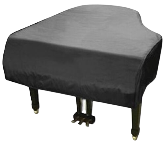 Black Mackintosh grand piano cover