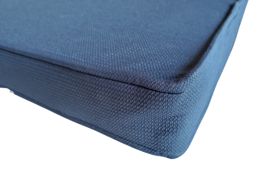 Piano Bench Cushion ~ Blue Jay Color | Choose Size & Thickness