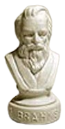 Halbe 3-1/2" to 4" Composer Statuettes