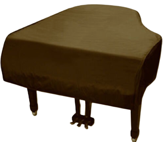 Brown Mackintosh grand piano cover