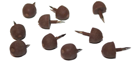 Brown piano nails