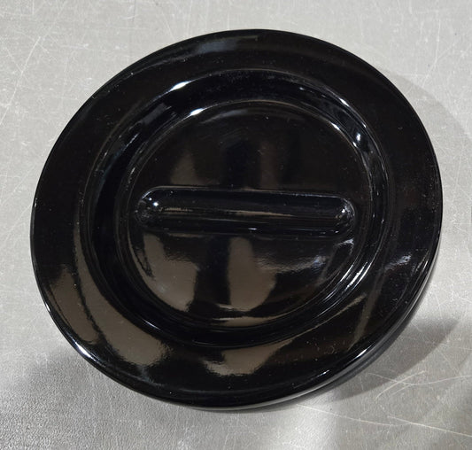 Jansen 5-1/2" Solid Wood Piano Caster Cups High Gloss Ebony Black