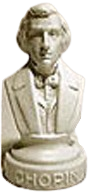 Halbe 3-1/2" to 4" Composer Statuettes