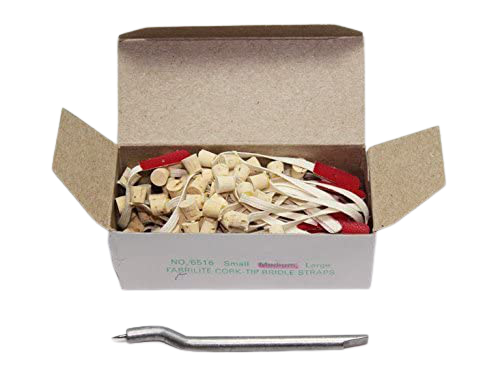 Cork Piano Bridle Straps with Inserter