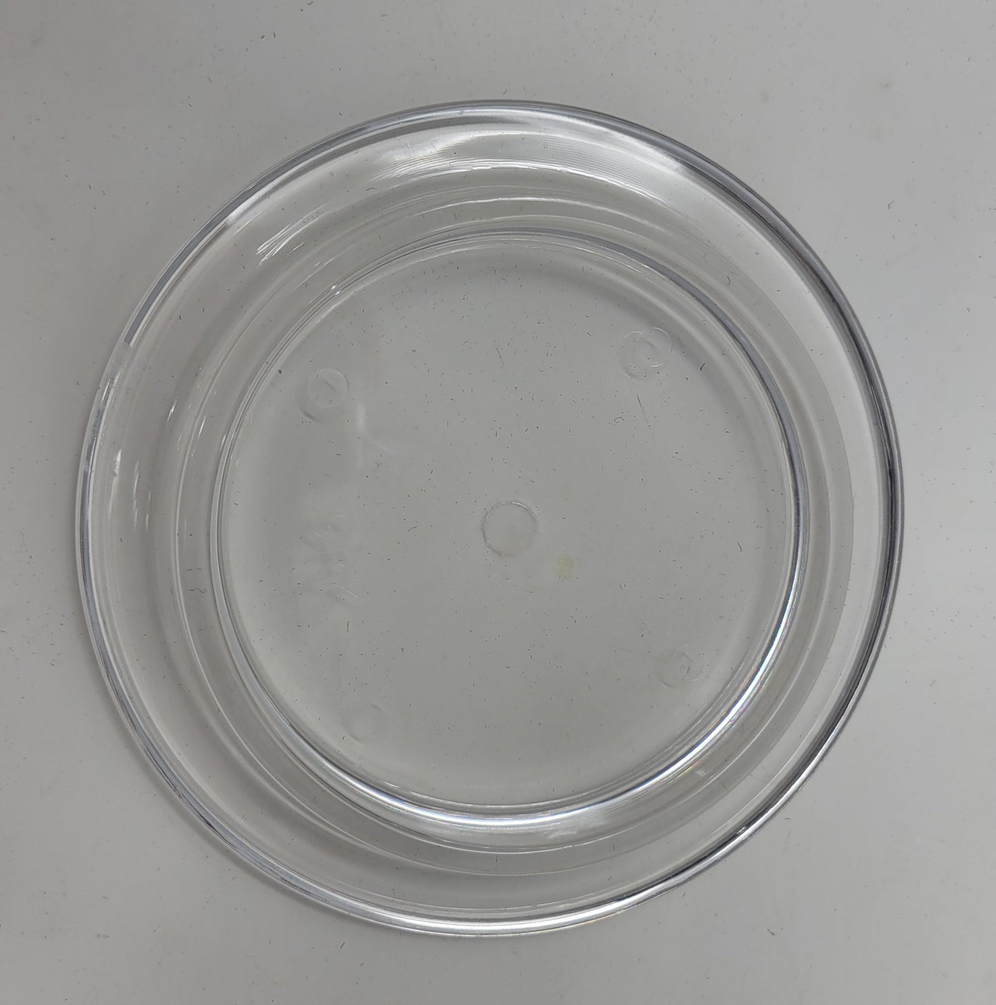 Lucite Piano Caster Cups - Transparent Clear - 4.5" Diameter | Set of 4