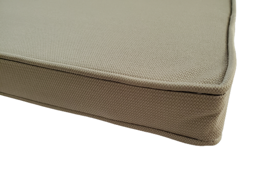 Ivy Green Piano Bench Cushion Pad - 14.5" x 33" x 2" - Box Edge with Piping Trim | Same Day Shipping