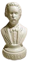 Halbe 3-1/2" to 4" Composer Statuettes