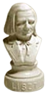 Halbe 3-1/2" to 4" Composer Statuettes