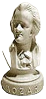 Halbe 3-1/2" to 4" Composer Statuettes