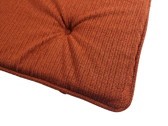 Rust Brown Piano Bench Cushion Pad 15.5" x 32" x 1" | Same Day Shipping