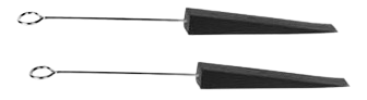 Rubber Wedge Piano Tuning Mutes with Handles
