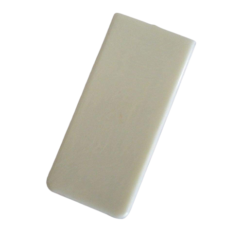 Simulated ivory piano keytop head