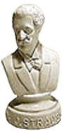 Halbe 3-1/2" to 4" Composer Statuettes