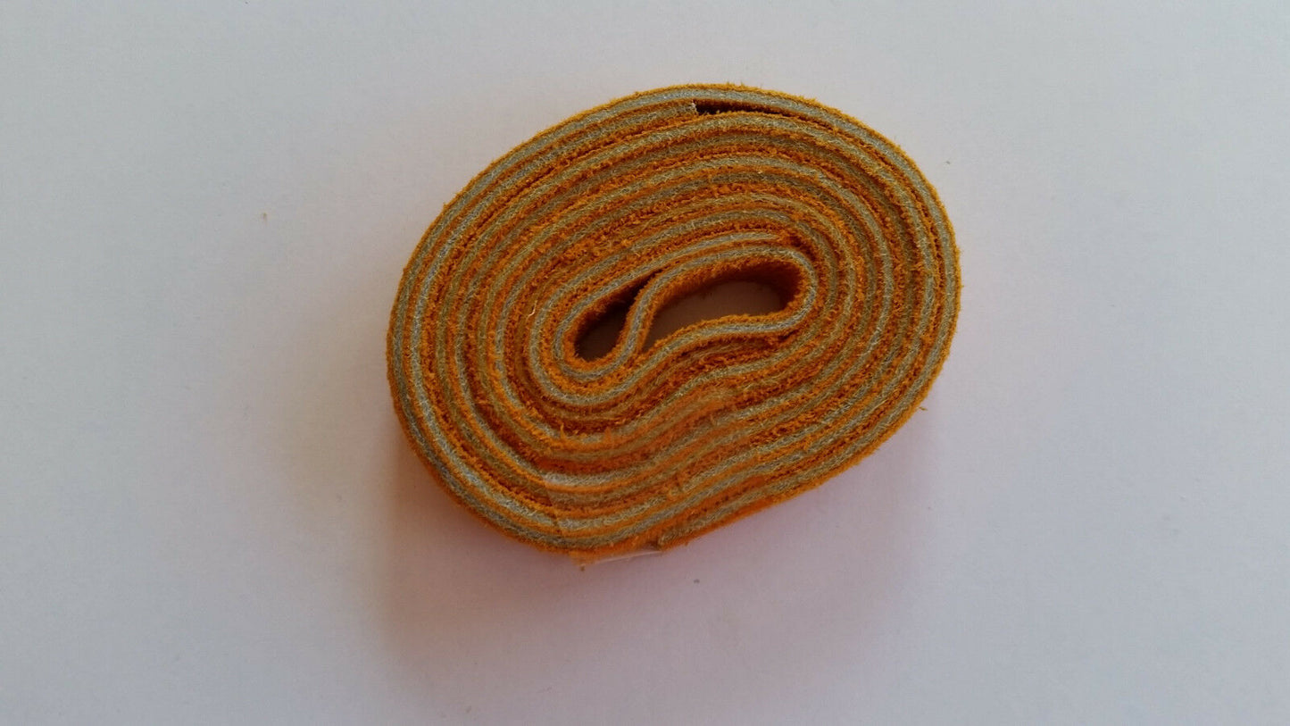 Upright Piano Hammer Butt Leather 3/8" x 36" Action Part