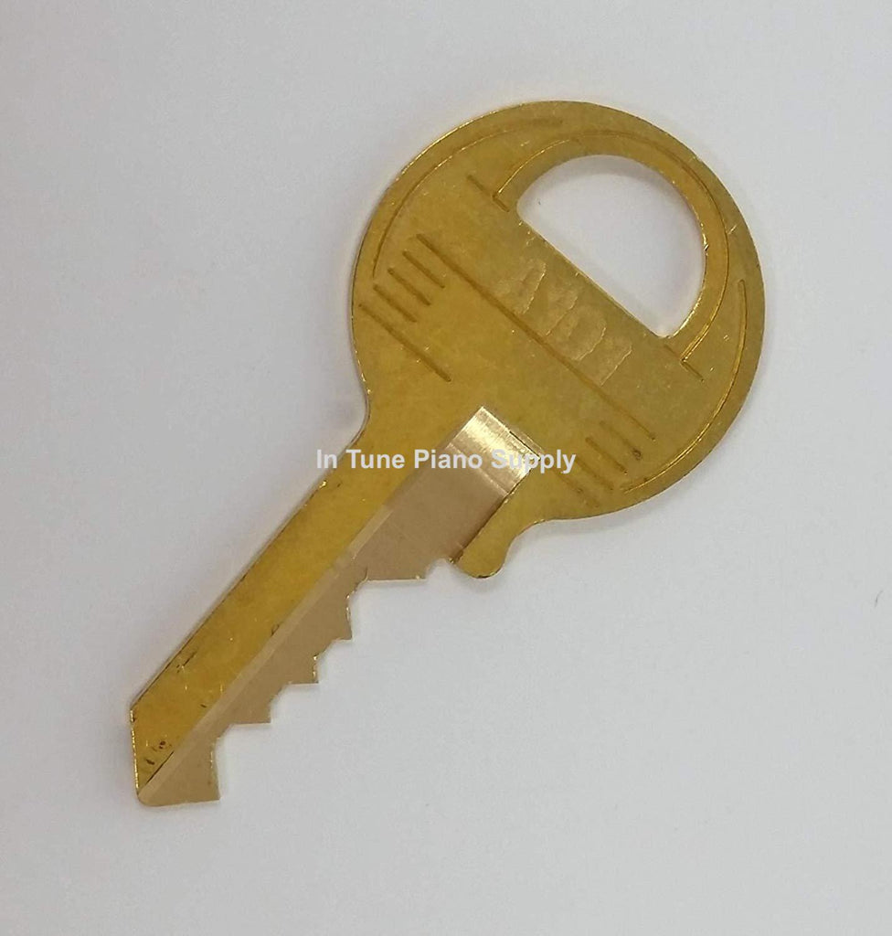 Replacement Key for Hands Off Piano Fallboard Lock
